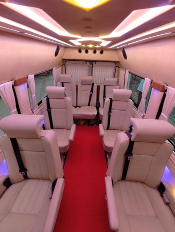 Tempo Traveller Passenger vehicle for Tours